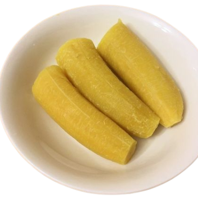 boiled plantain