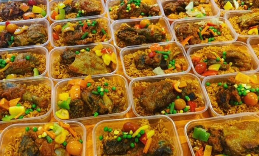 EVENT CATERING SERVICES 1 Nigerian Food Spread